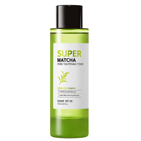 Some by Mi Super Matcha Pore Tightening Toner,โทนเนอร์เซฮุน,Some by Mi โทนเนอร์เซฮุน,โทนเนอร์ชาเขียว,some by mi โทนเนอร์ชาเขียว,โทนเนอร์กระชับรูขุมขน,Some by Mi Super Matcha Pore toner,